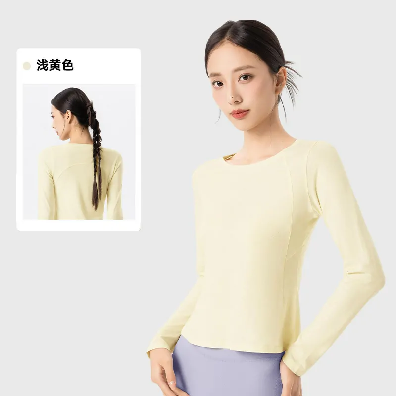 Merino Wool Long Sleeve Tee: Temperature-Regulating & Breathable for Fall Workouts - 图片 5
