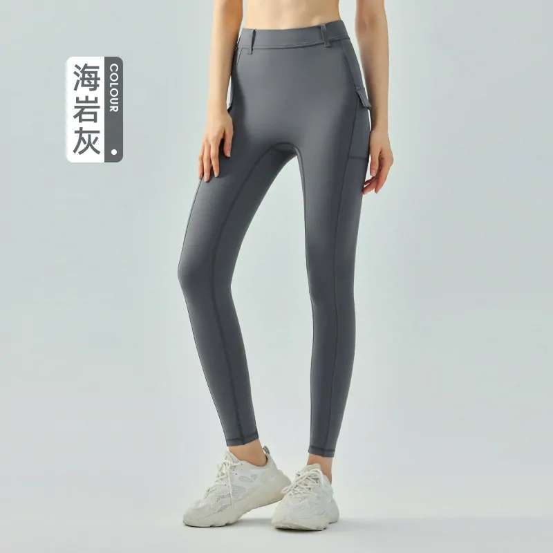 Moderate-Impact Compression Tight: Layered Waistband with Quick-Dry Pockets - 图片 4