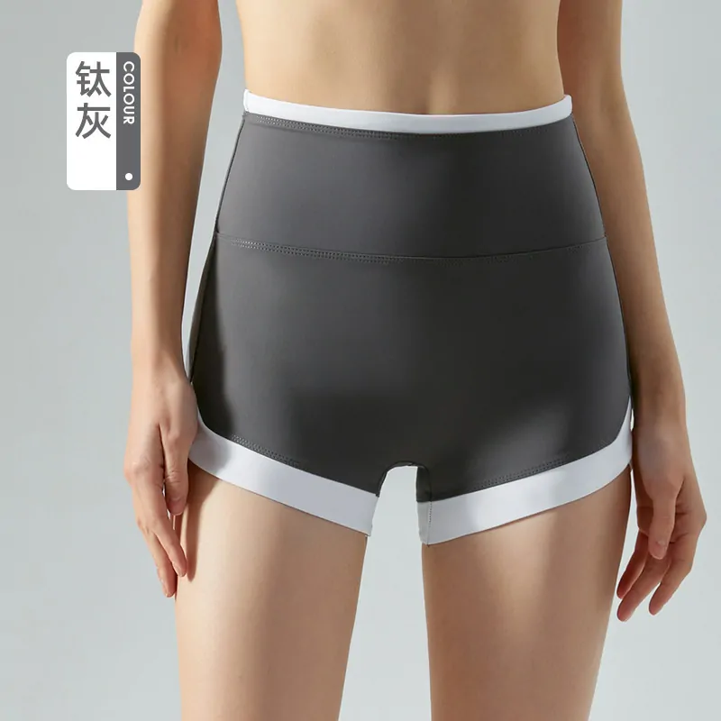High-Waisted Sculpting Shorts: 3" Inseam with a Cheeky Confidence Boost & 4-Way Stretch for Yoga & Running - 图片 2