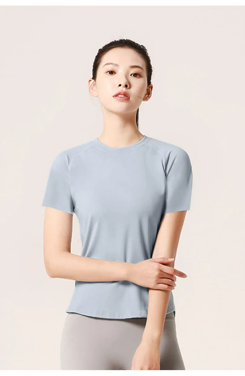 Breathable Mesh Panel Workout Tee - Loose Fit Training Shirt for Running & Gym - 图片 5