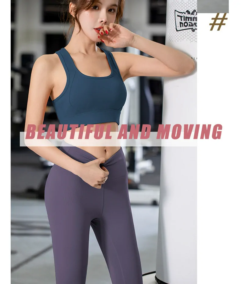 Medium-Support 2-Piece Workout Set - High Waisted Booty Lifting Leggings for Yoga & Gym - 图片 3