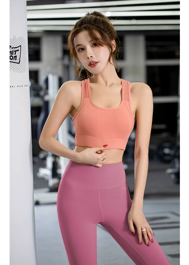 Medium-Support 2-Piece Workout Set - High Waisted Booty Lifting Leggings for Yoga & Gym - 图片 6
