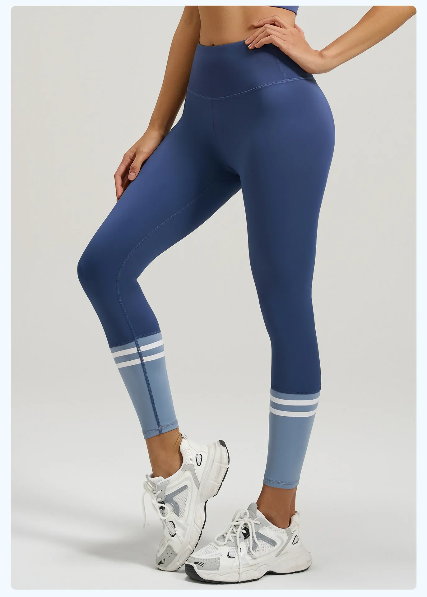 High-Waisted Sculpting Leggings - Naked Feel & Tummy Control for All-Day Wear & Training - 图片 2