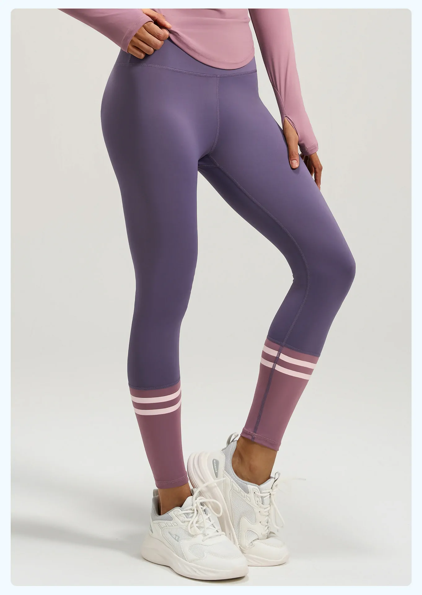 High-Waisted Sculpting Leggings - Naked Feel & Tummy Control for All-Day Wear & Training - 图片 5