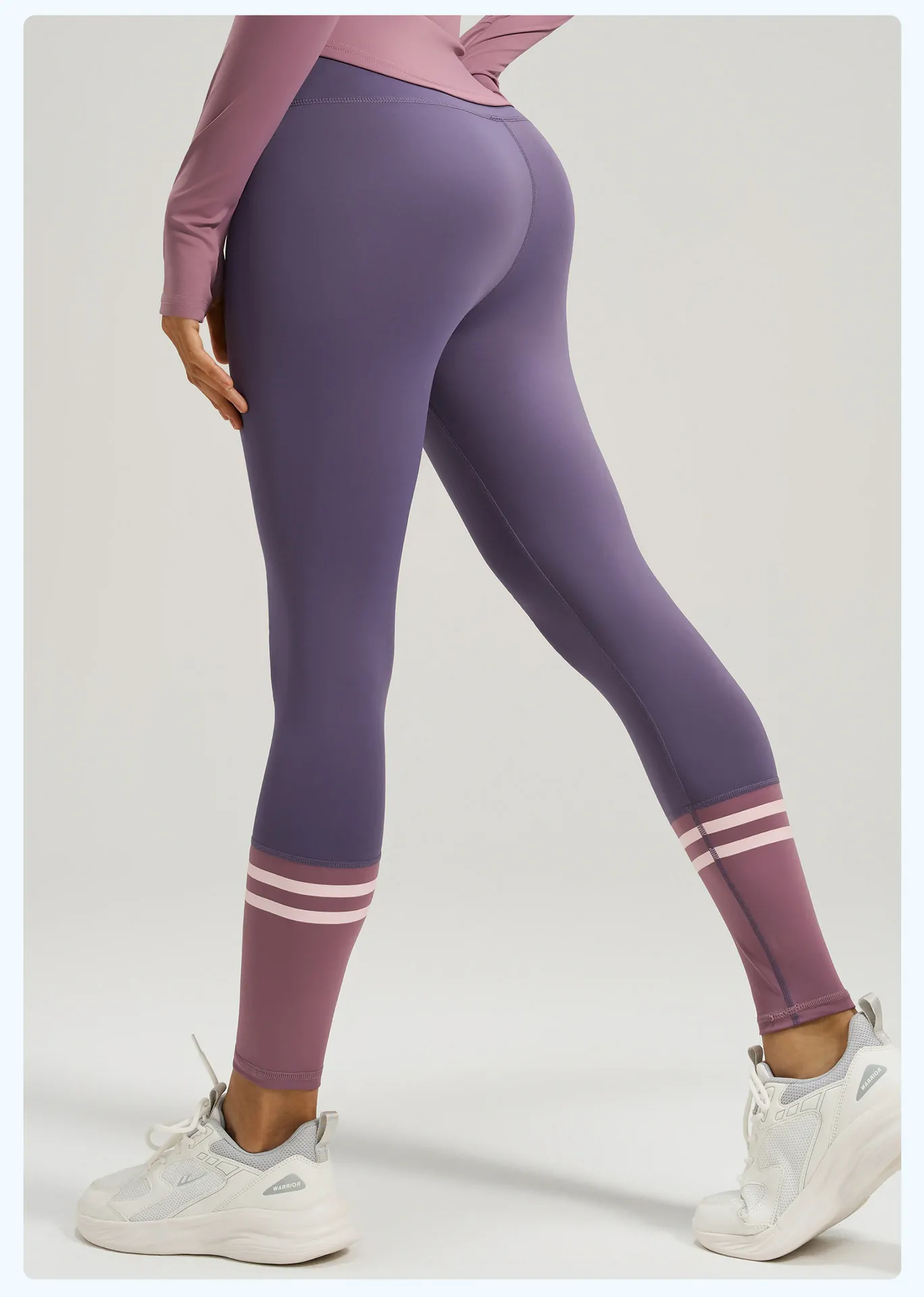 High-Waisted Sculpting Leggings - Naked Feel & Tummy Control for All-Day Wear & Training - 图片 6