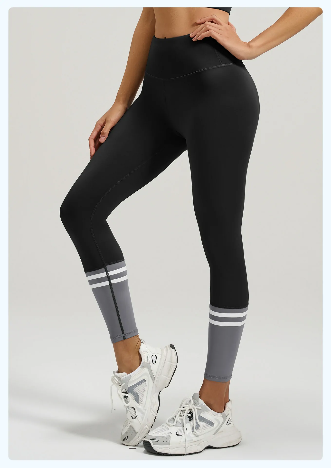 High-Waisted Sculpting Leggings - Naked Feel & Tummy Control for All-Day Wear & Training - 图片 8