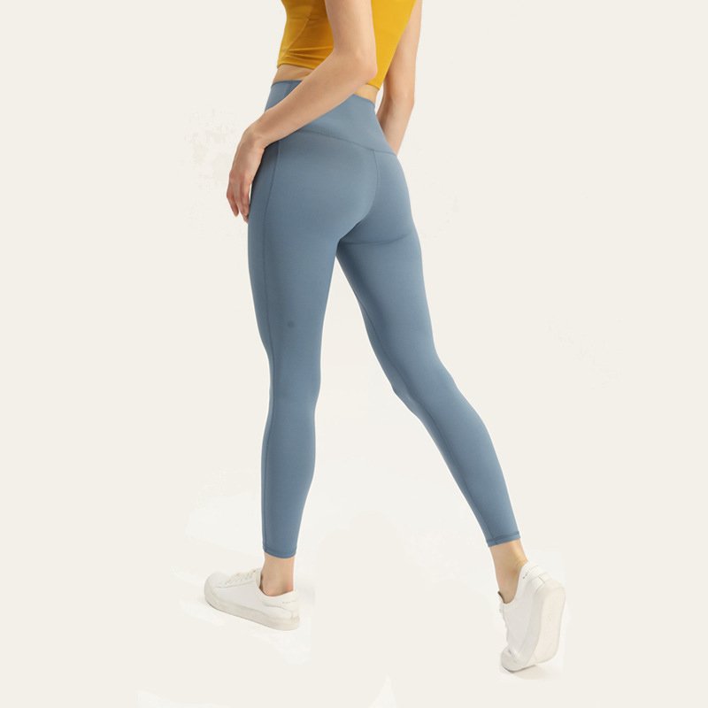 Naked Feeling High-Waist Yoga Leggings - 4-Way Stretch, Tummy Control & Seamless Workout Pants - 图片 4