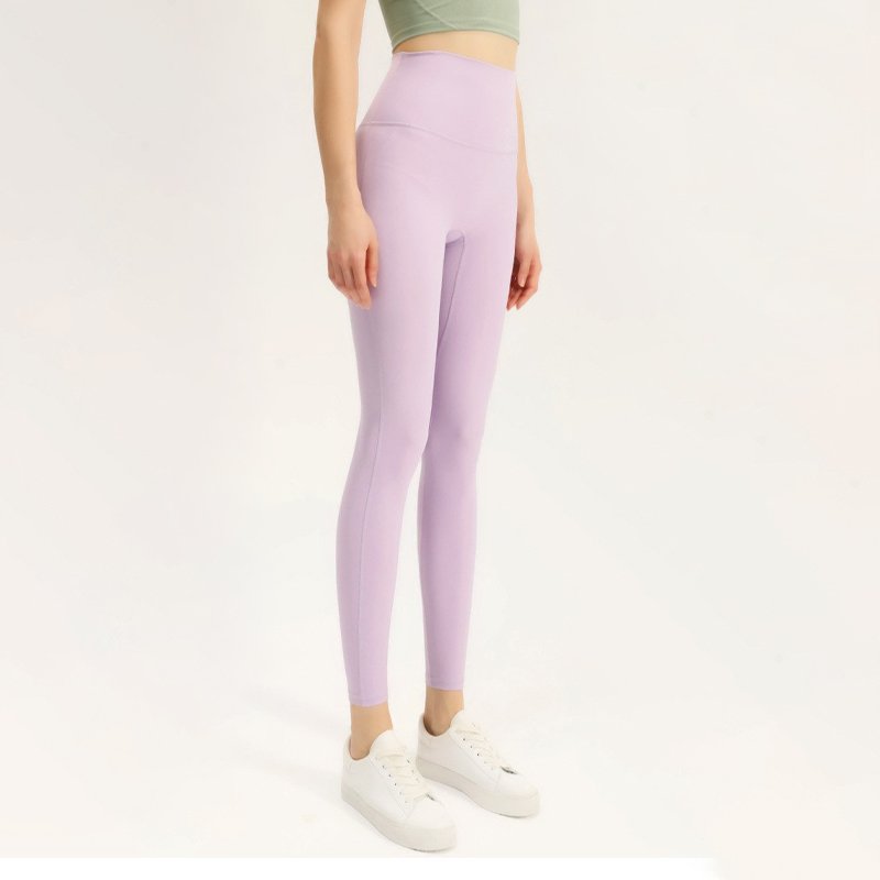 Naked Feeling High-Waist Yoga Leggings - 4-Way Stretch, Tummy Control & Seamless Workout Pants - 图片 2
