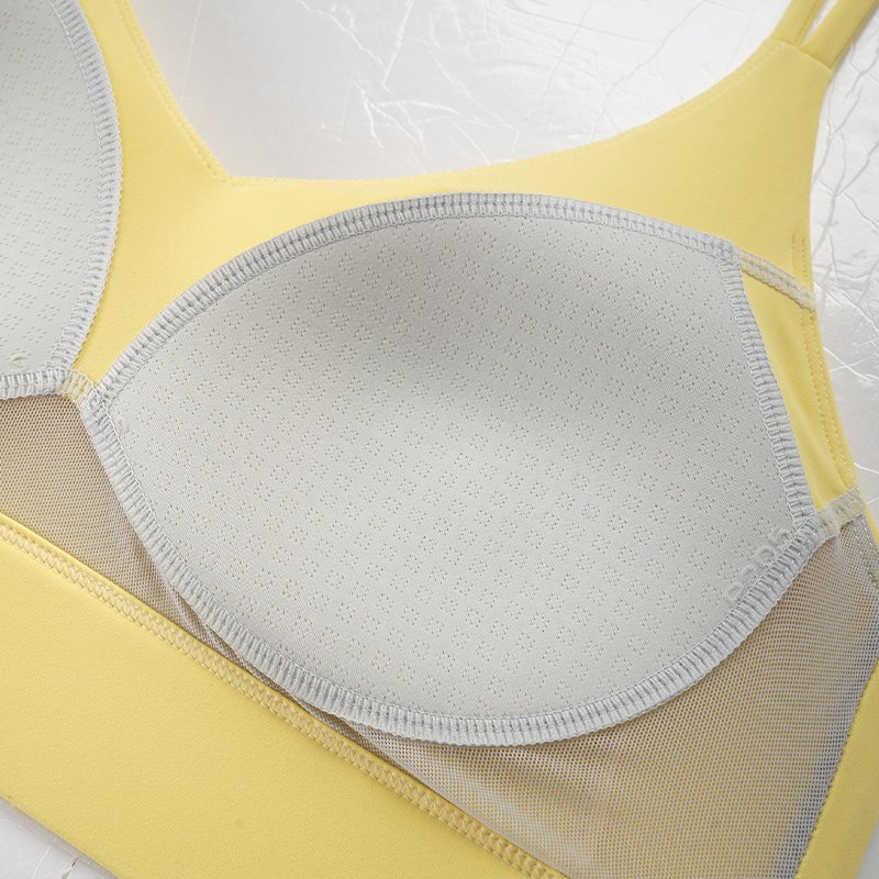 High Support Seamless Sports Bra - Sweat-Wicking Racerback Vest for Yoga & Fitness - 图片 5