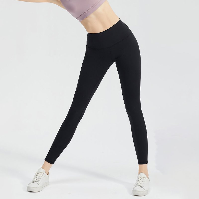Naked Feeling High-Waist Yoga Leggings - 4-Way Stretch, Tummy Control & Seamless Workout Pants - 图片 10