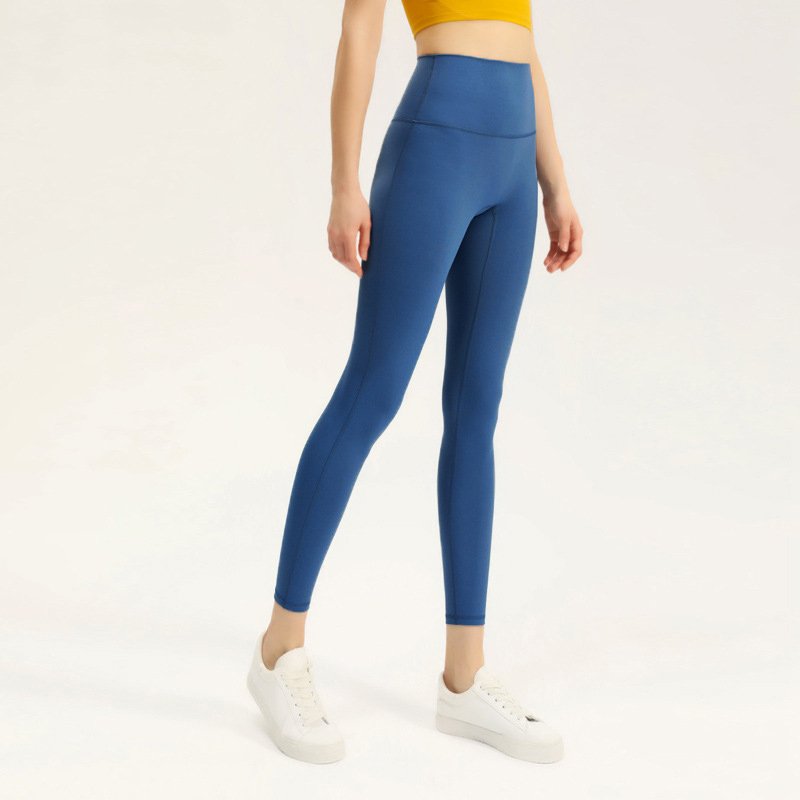 Naked Feeling High-Waist Yoga Leggings - 4-Way Stretch, Tummy Control & Seamless Workout Pants - 图片 7