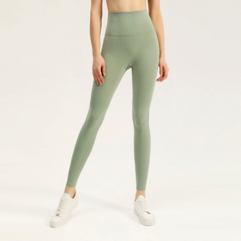 Naked Feeling High-Waist Yoga Leggings - 4-Way Stretch, Tummy Control & Seamless Workout Pants - 图片 5