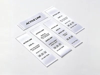 Care label for private label apparel