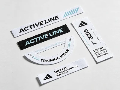 Thermal transfer printing for activewear branding