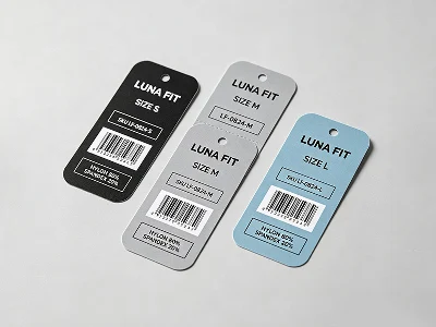 SKU barcode label for ecommerce packing