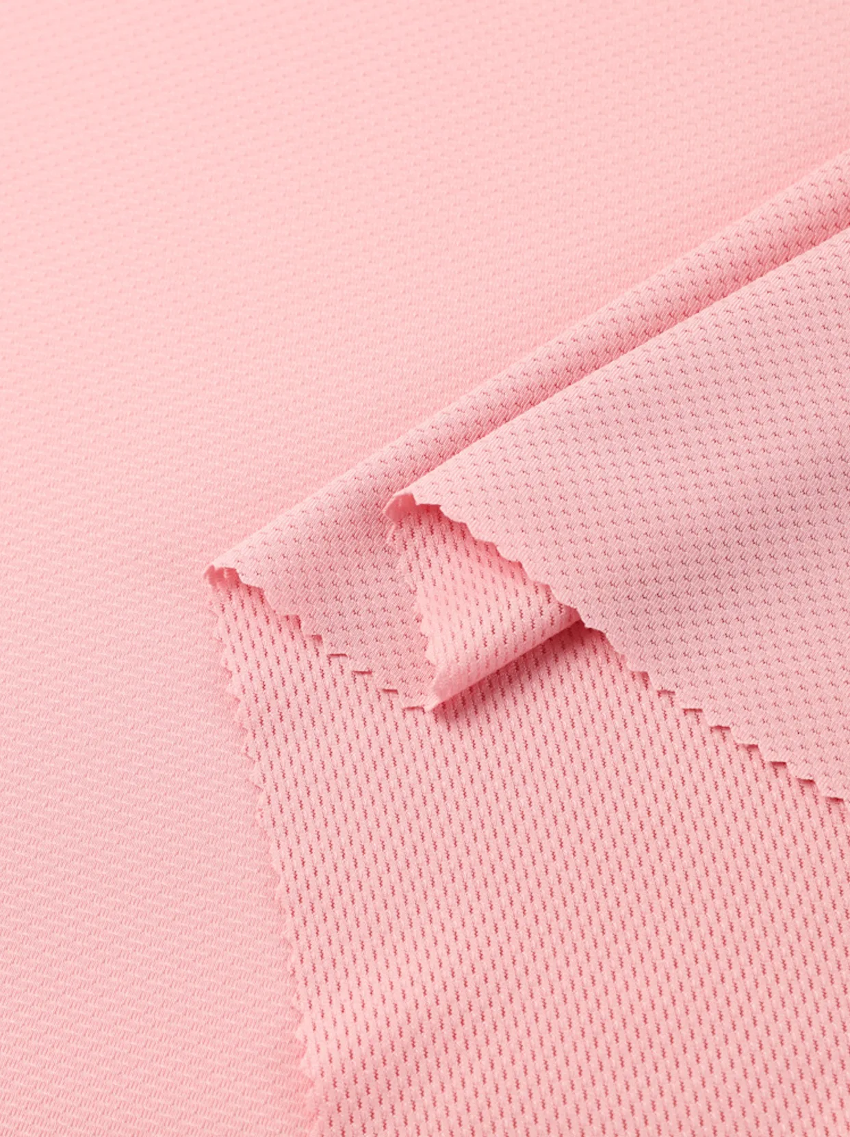 Polyester-Spandex Trapezoid Mesh Fabric