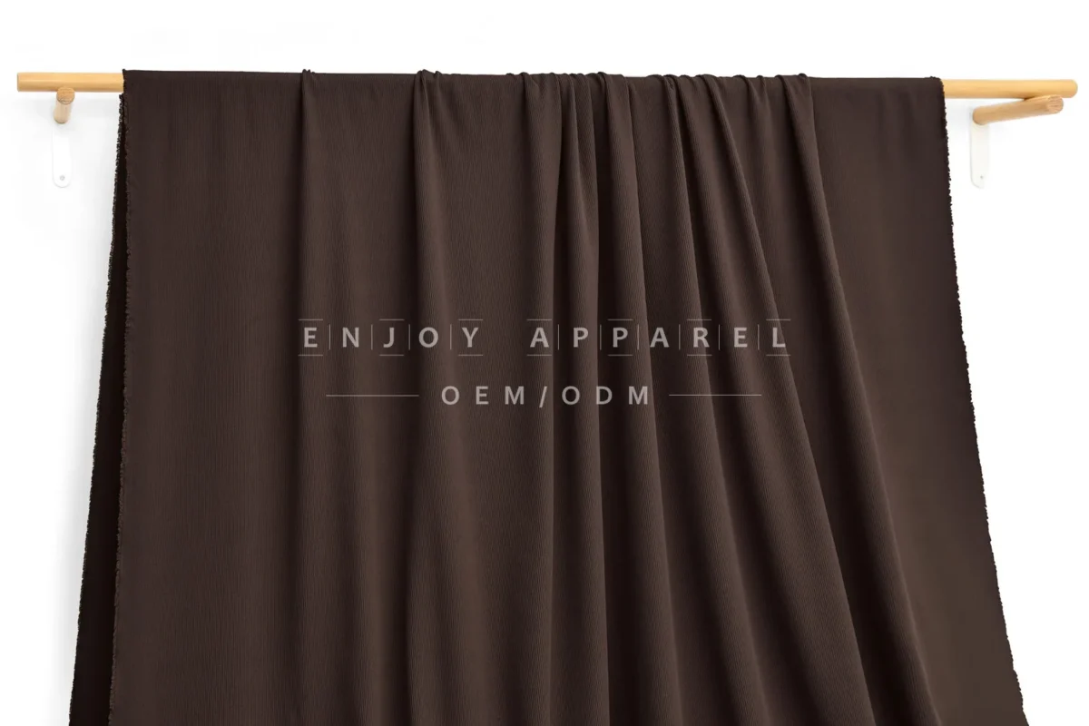 2WNFD580 Recycled Nylon Spandex Rib Fabric